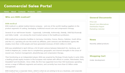 Commercial Sales Portal