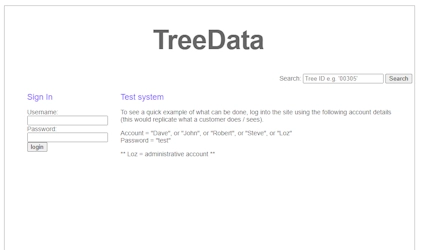 Tree Data