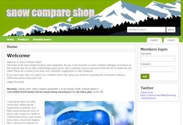 Snowcompare Shop