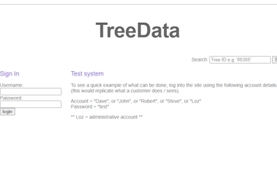Tree Data